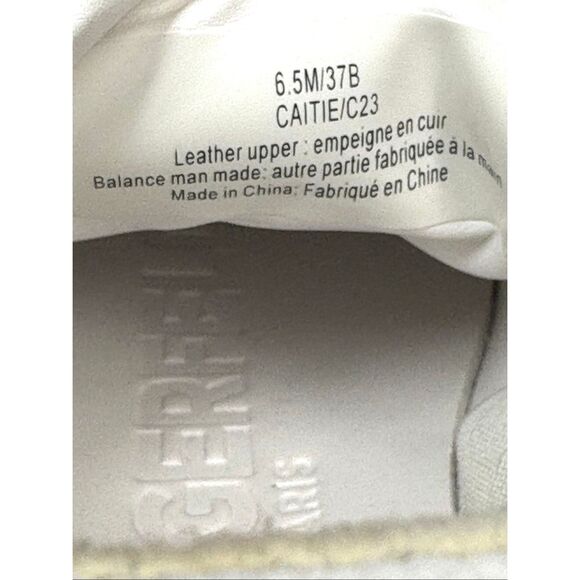 Karl Lagerfeld CAITIE White Leather Slip On Sneakers Charms Platform Women 6.5 - Picture 8 of 9